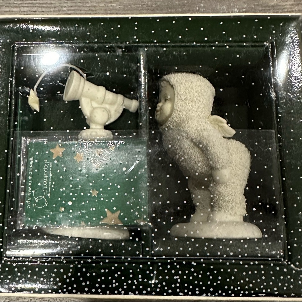 Department 56 Snow-babies…”I See You” Two Pieces, Number 68780 in Origin… - Picture 3 of 6